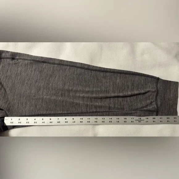 LULULEMON ATHLETICA Align Jogger Crop *23" Heathered Gray Size 4 - Picture 7 of 7